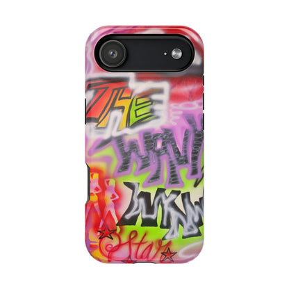MagSafe "wynwood gold" airbrush iPhone case