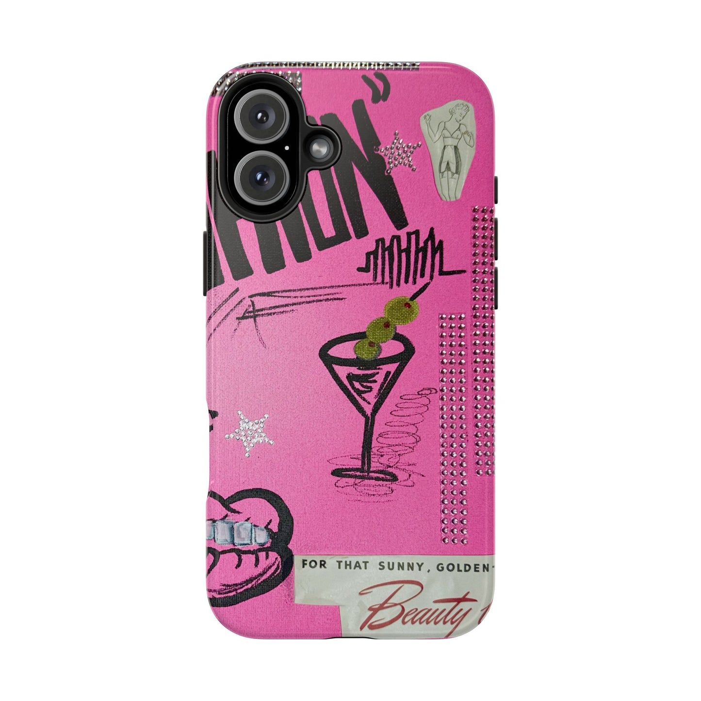 "high fashion" airbrush iPhone case