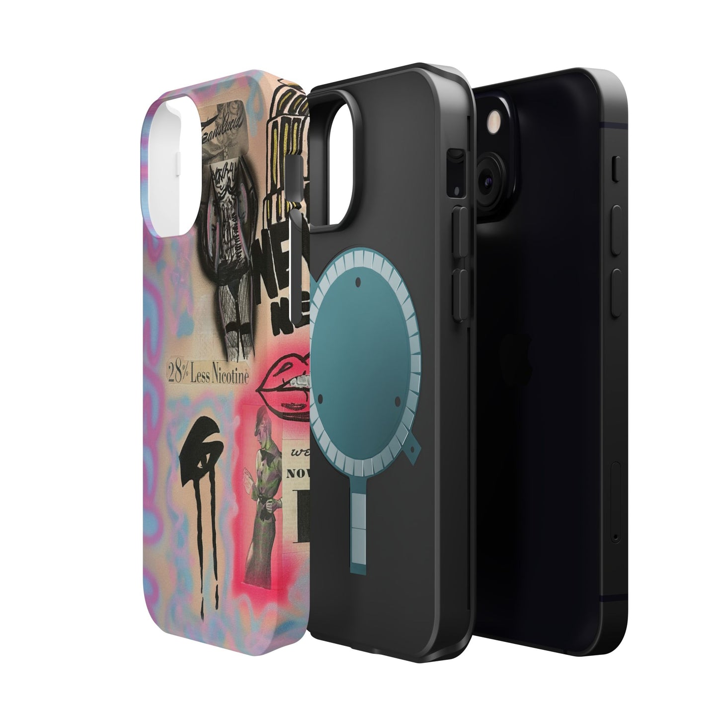 MagSafe "the feeling" airbrush iPhone case