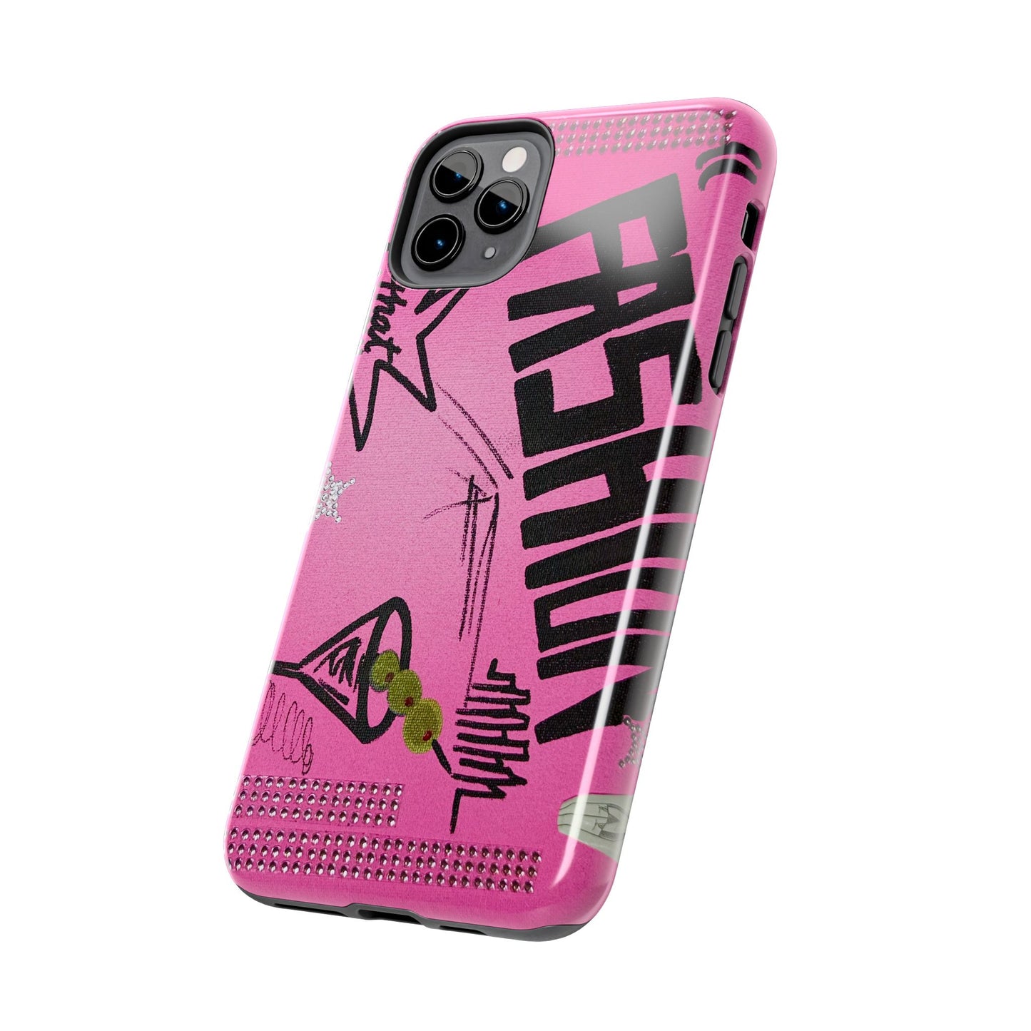 "high fashion pt. 2" airbrush iPhone case