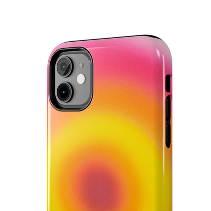 "pink lemonade aura" airbrush iPhone case