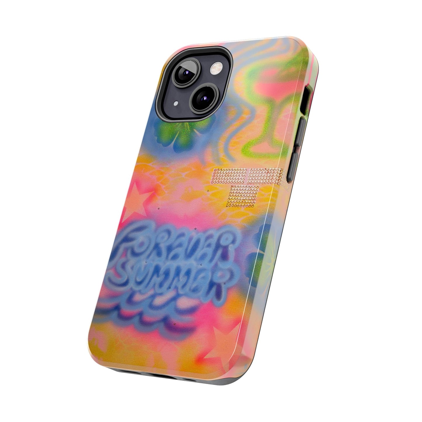 "forever summer" airbrush iPhone case
