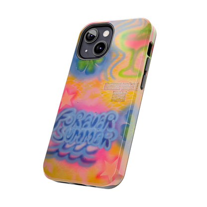 "forever summer" airbrush iPhone case
