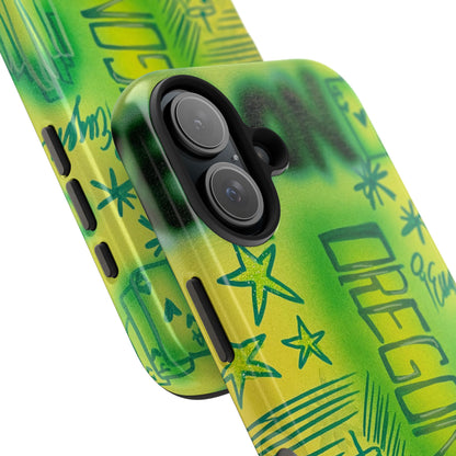 "oregon" airbrush iPhone case
