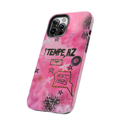 "tempe, az pt. 2" airbrush iPhone case