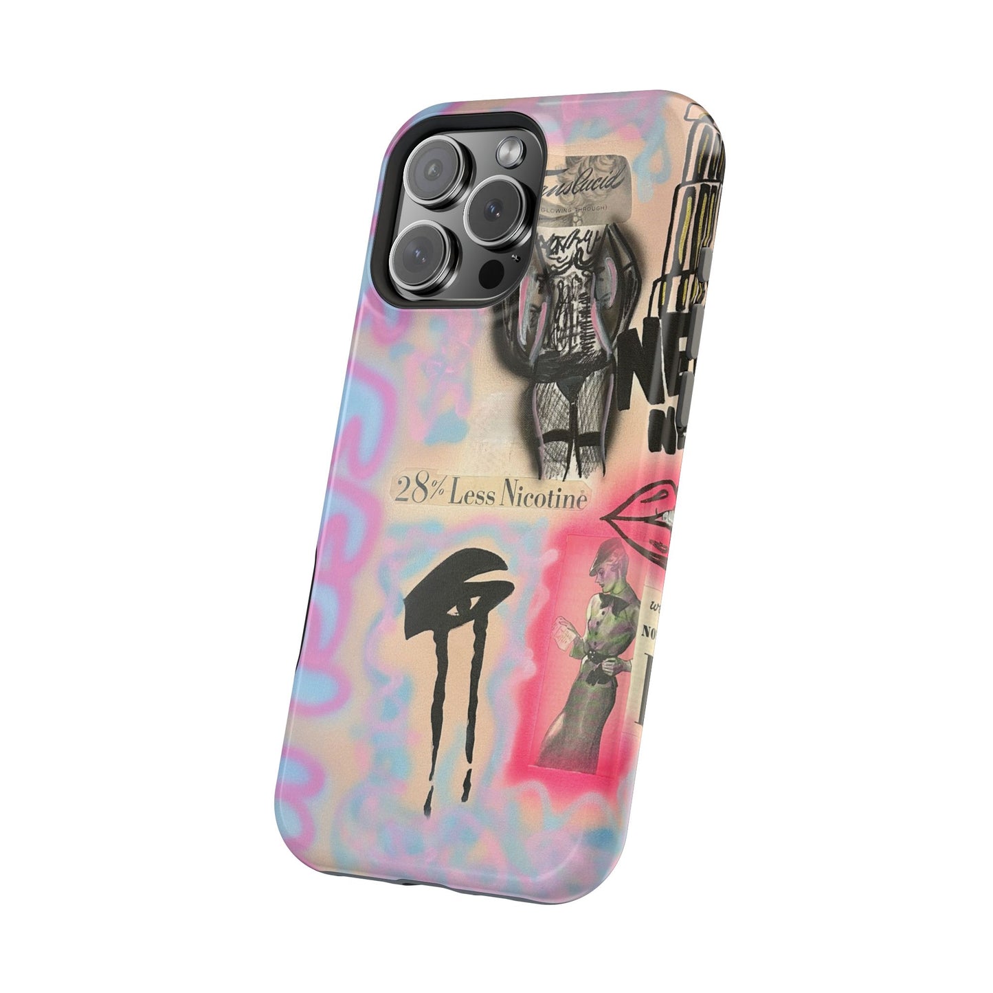 MagSafe "the feeling" airbrush iPhone case