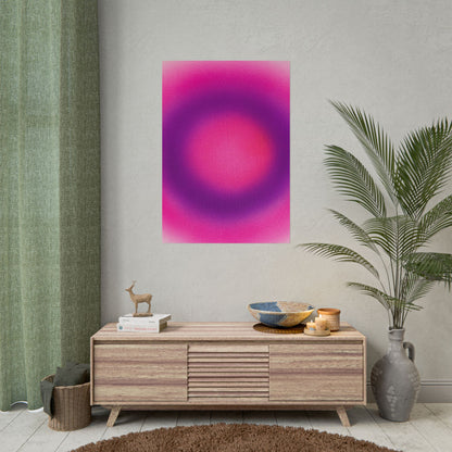 "sugarberry" airbrush rolled print
