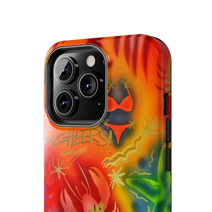 "tipsy lobster" airbrush iPhone case