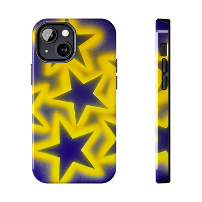 "cosmic crush" airbrush iPhone case