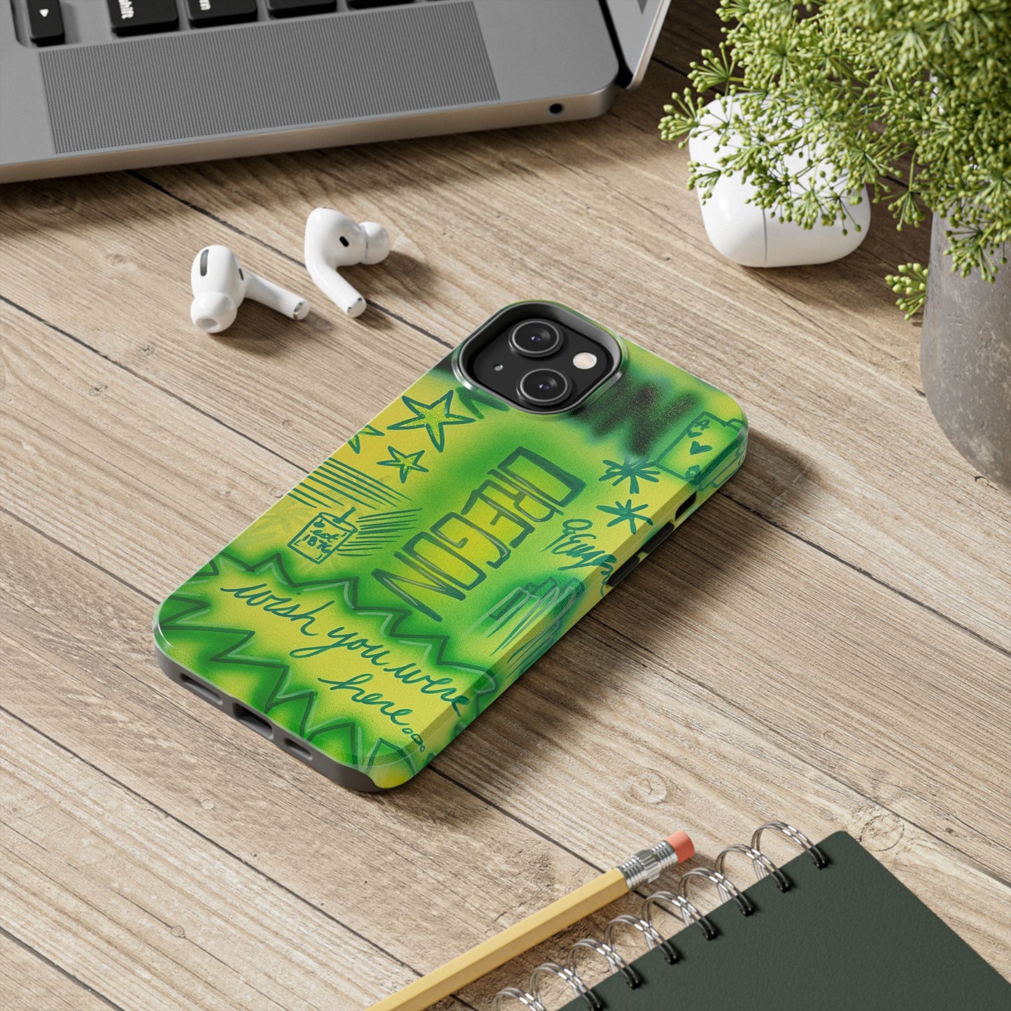 "oregon" airbrush iPhone case