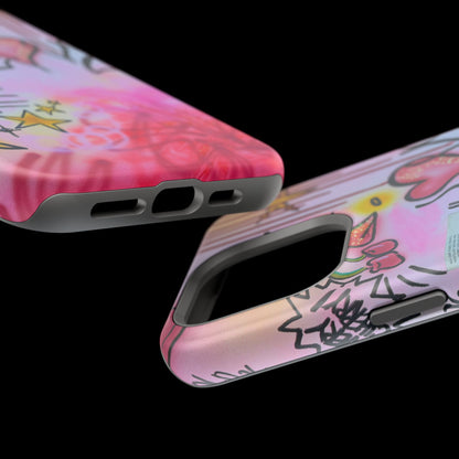MagSafe "cherry. luvr" Airbrush iPhone-Hülle