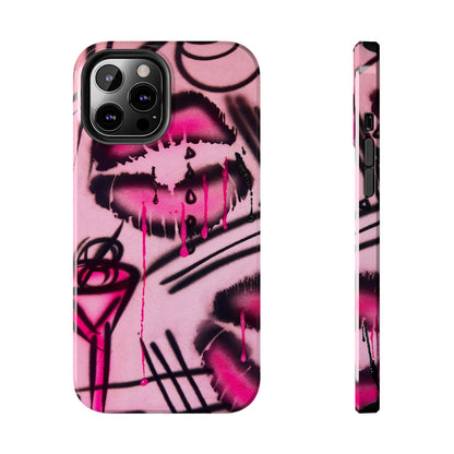 "glossy pout" airbrush iPhone case