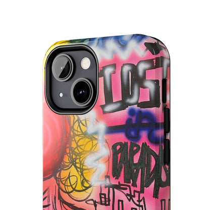 "lost in paradise" airbrush iPhone case