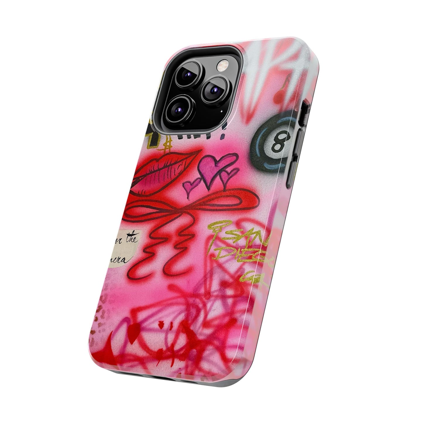 "IT girl" airbrush iPhone case