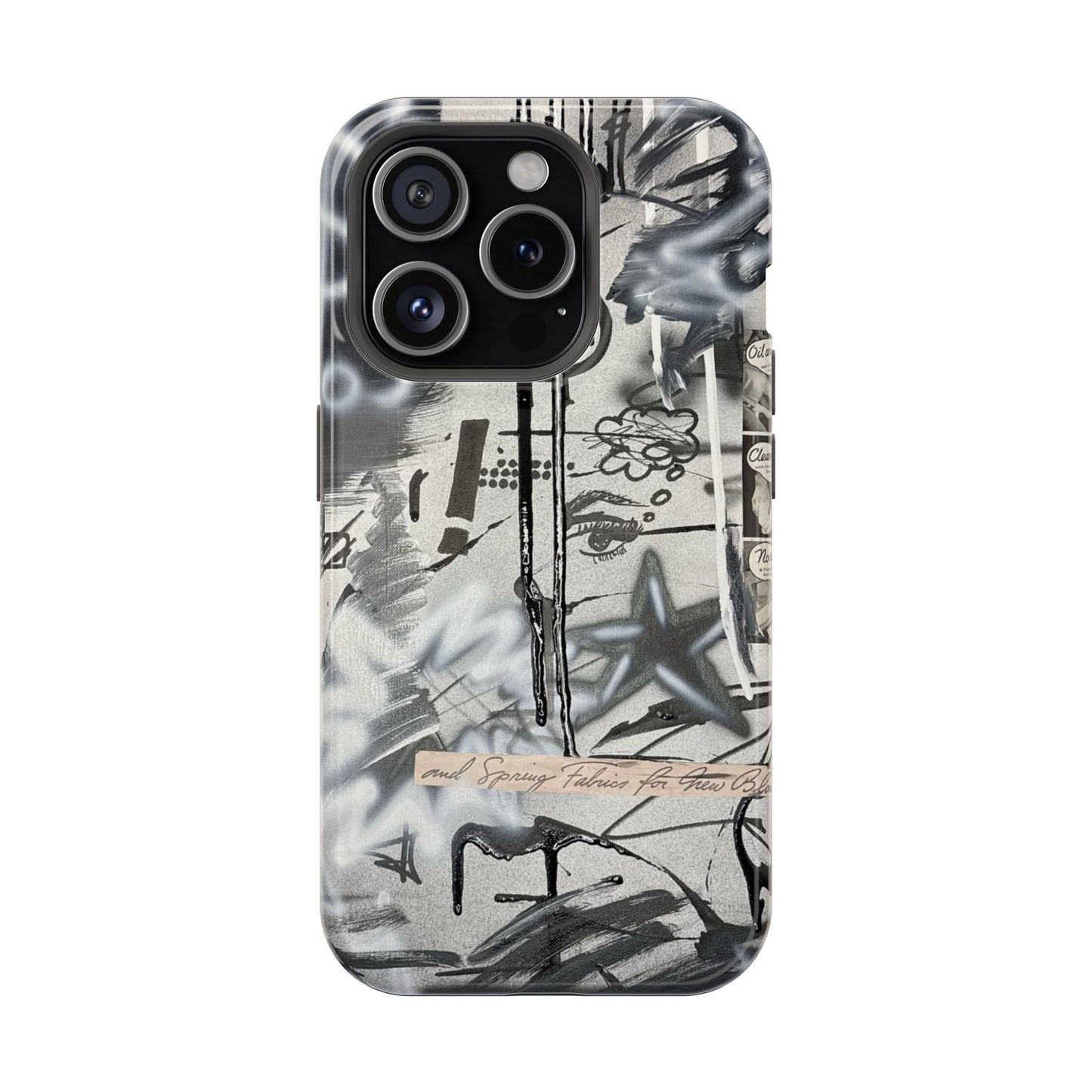 MagSafe "monochrome mood" airbrush iPhone case