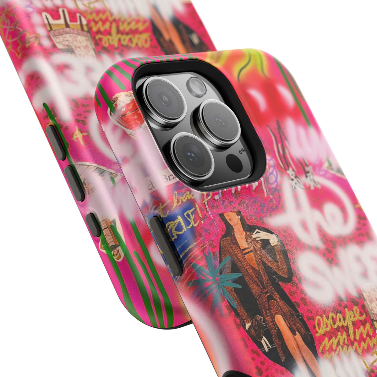 MagSafe "Sweet Escape" Airbrush iPhone Hülle