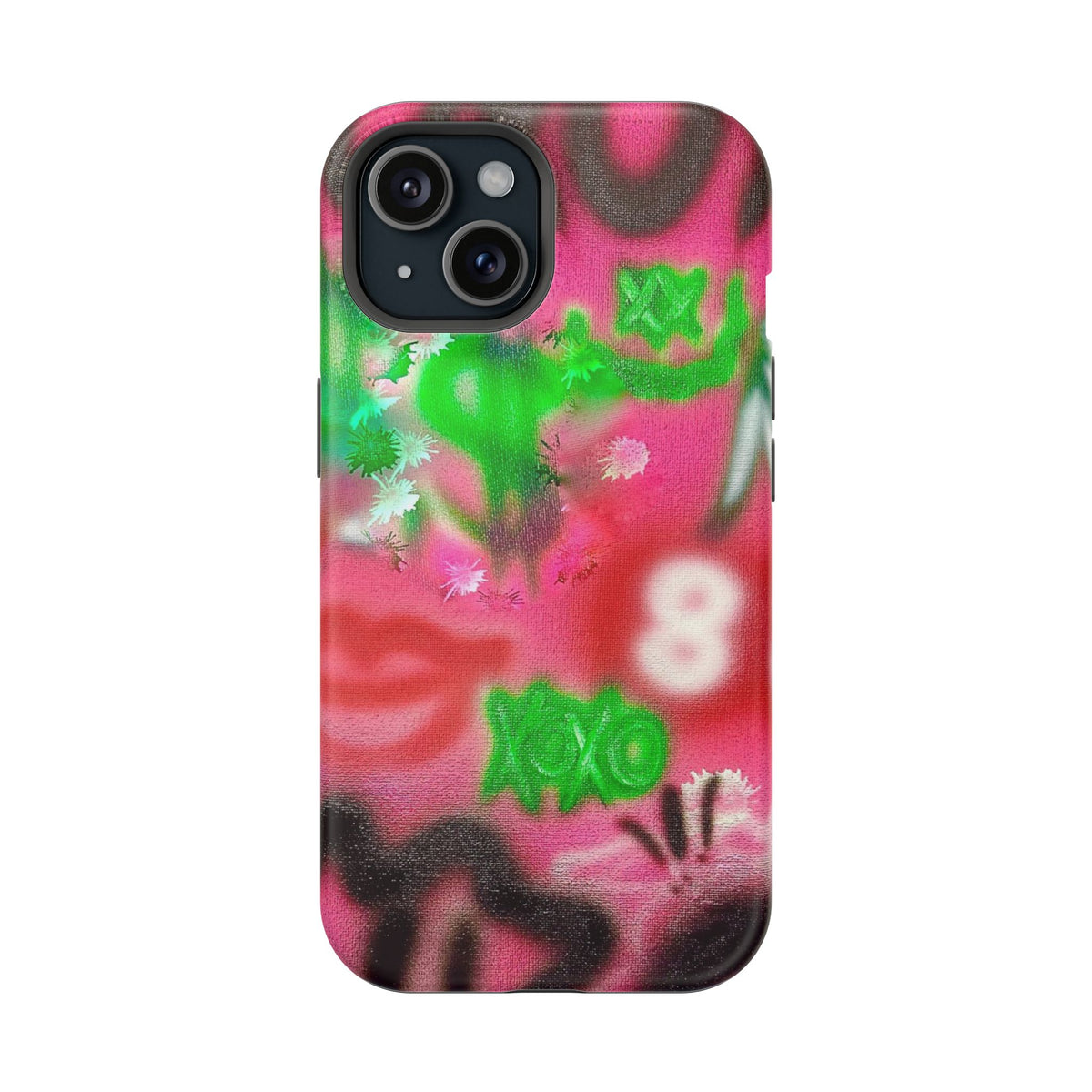 MagSafe "electr!c dreamz" Airbrush iPhone Hülle