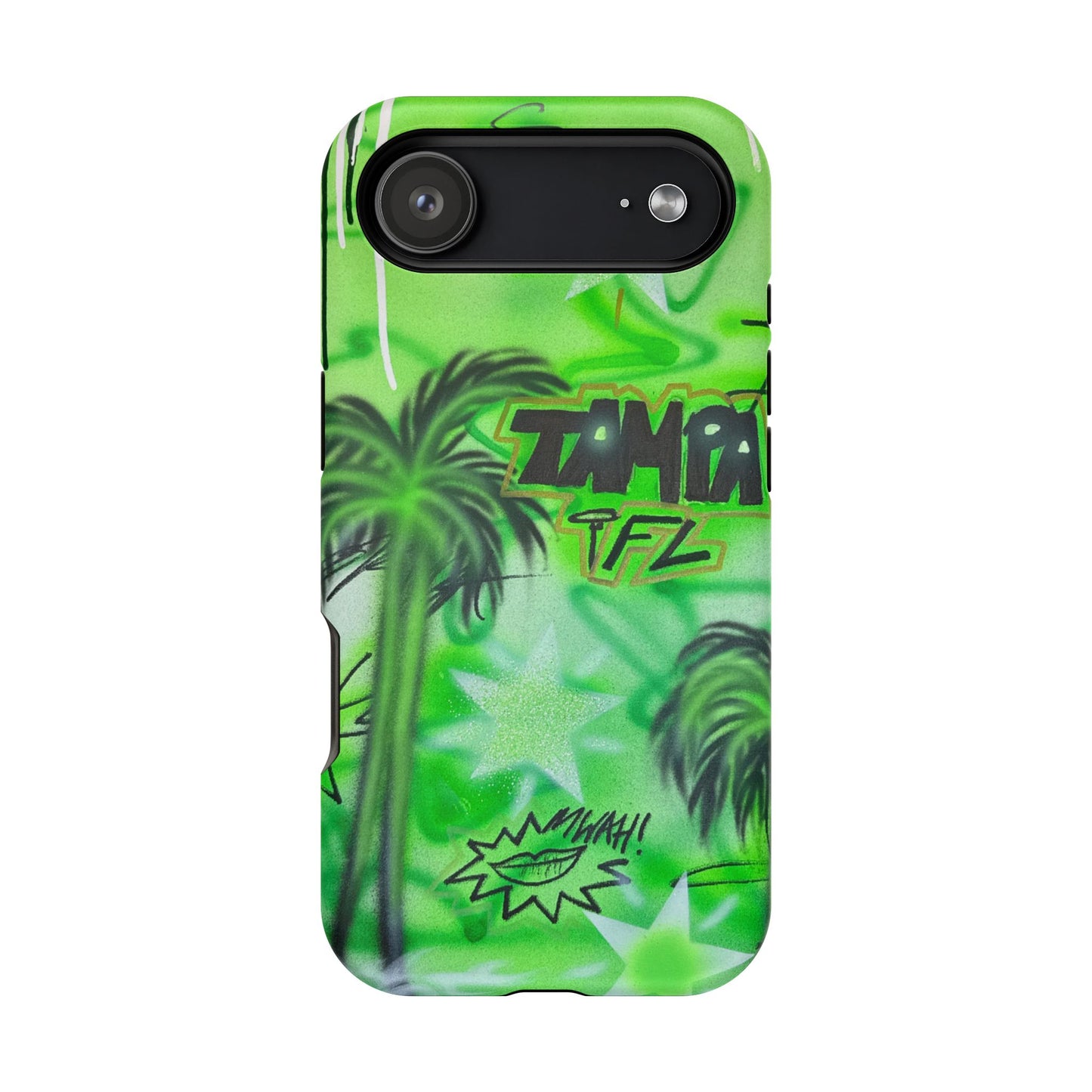 MagSafe "tampa, fl" airbrush iPhone case
