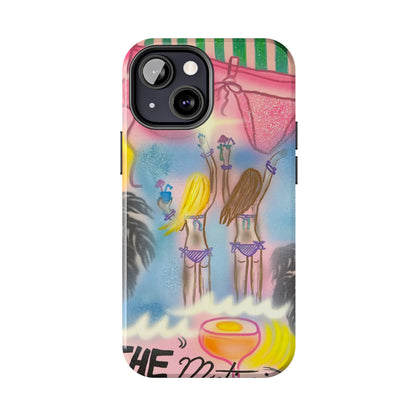 "kinis & tinis" airbrush iPhone case