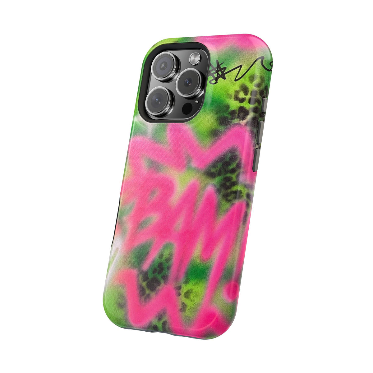 MagSafe "BAM! pt. 2" airbrush iPhone case