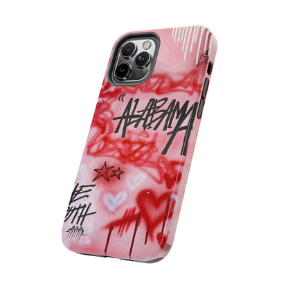 "alabama" airbrush iPhone case