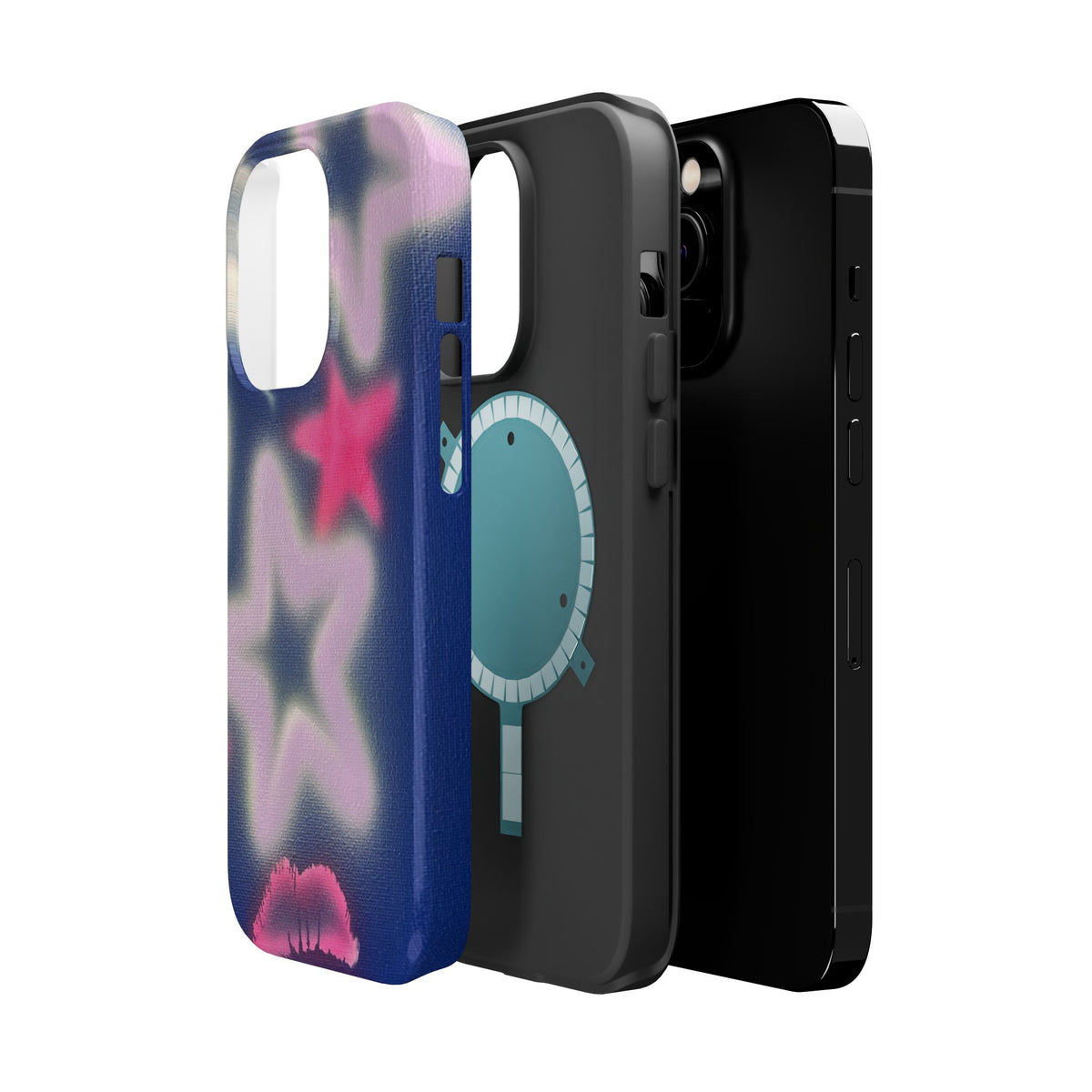 MagSafe "lavender luminary" airbrush iPhone case