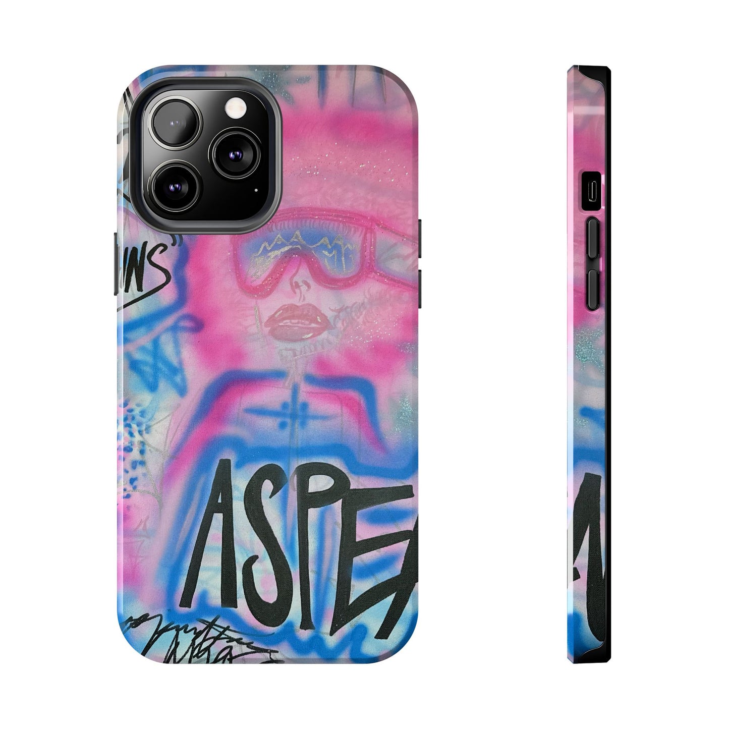 "aspen aspirations" airbrush iPhone case