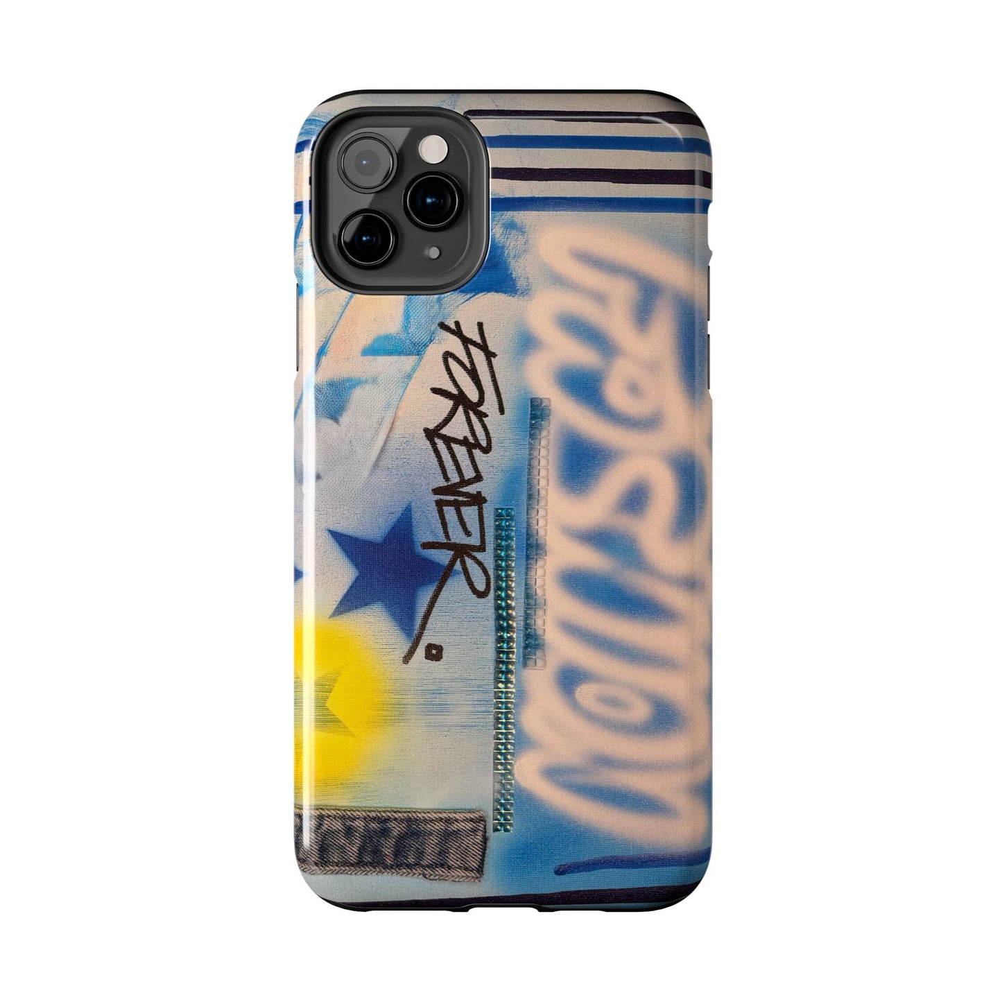"fashion forever" airbrush iPhone case