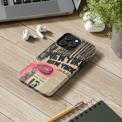 "new york, new york!" airbrush iPhone case