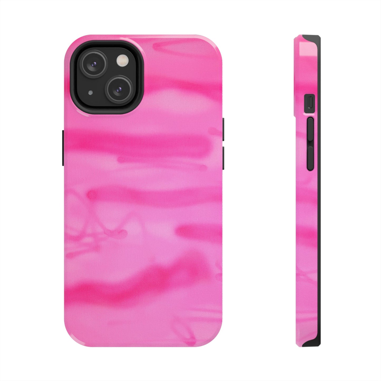 "pink camo" airbrush iPhone case
