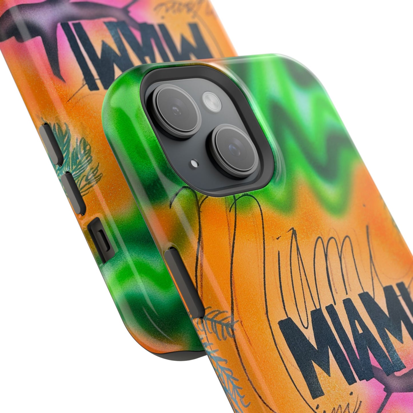 MagSafe "miami, fl" Airbrush iPhone Hülle