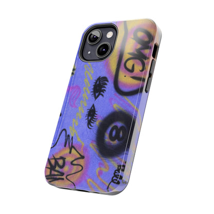 "eye$ on lies" airbrush iPhone case