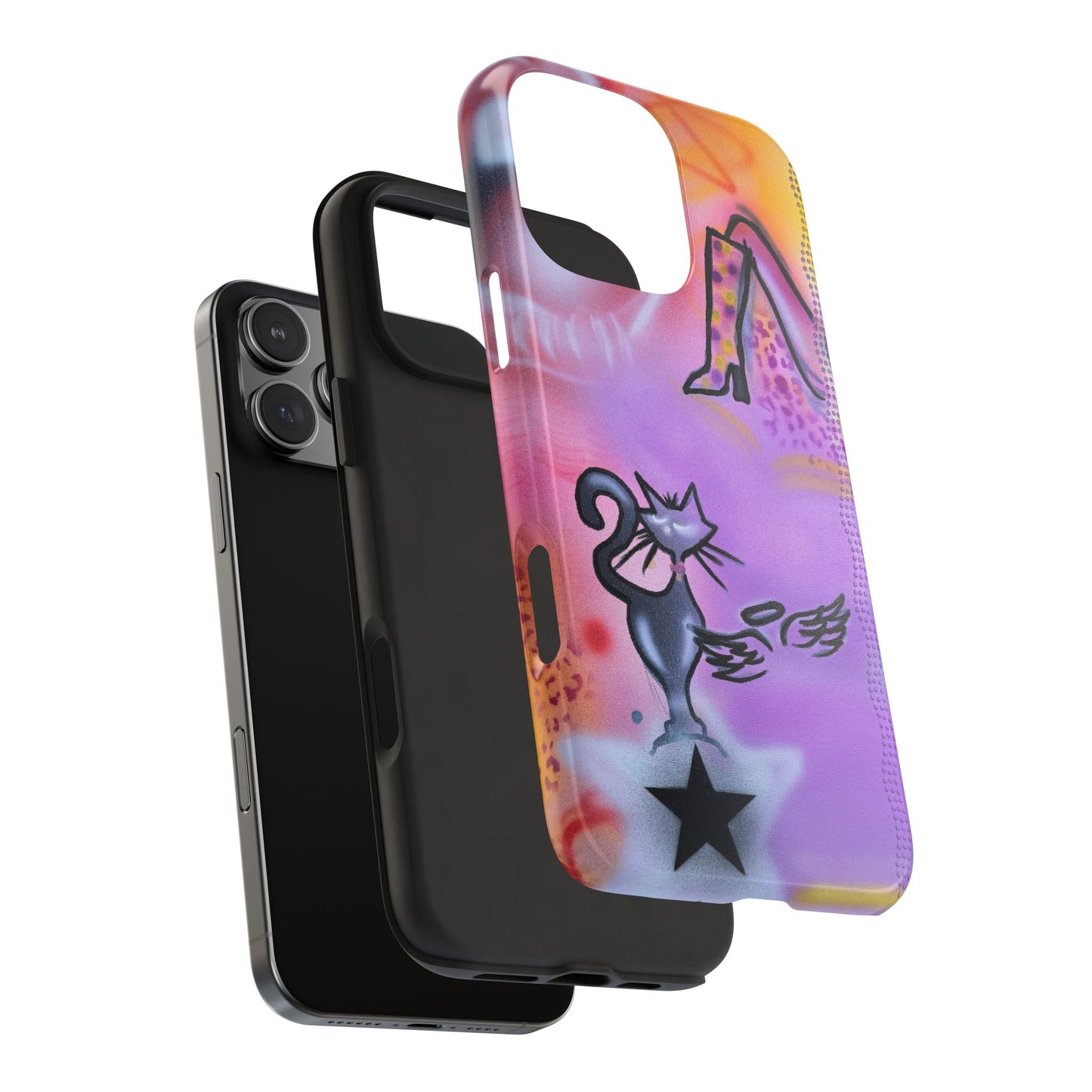 x maya cain airbrush iPhone case