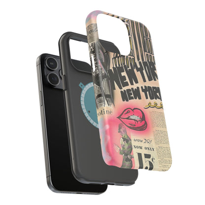 MagSafe „New York, New York“ Airbrush iPhone Hülle