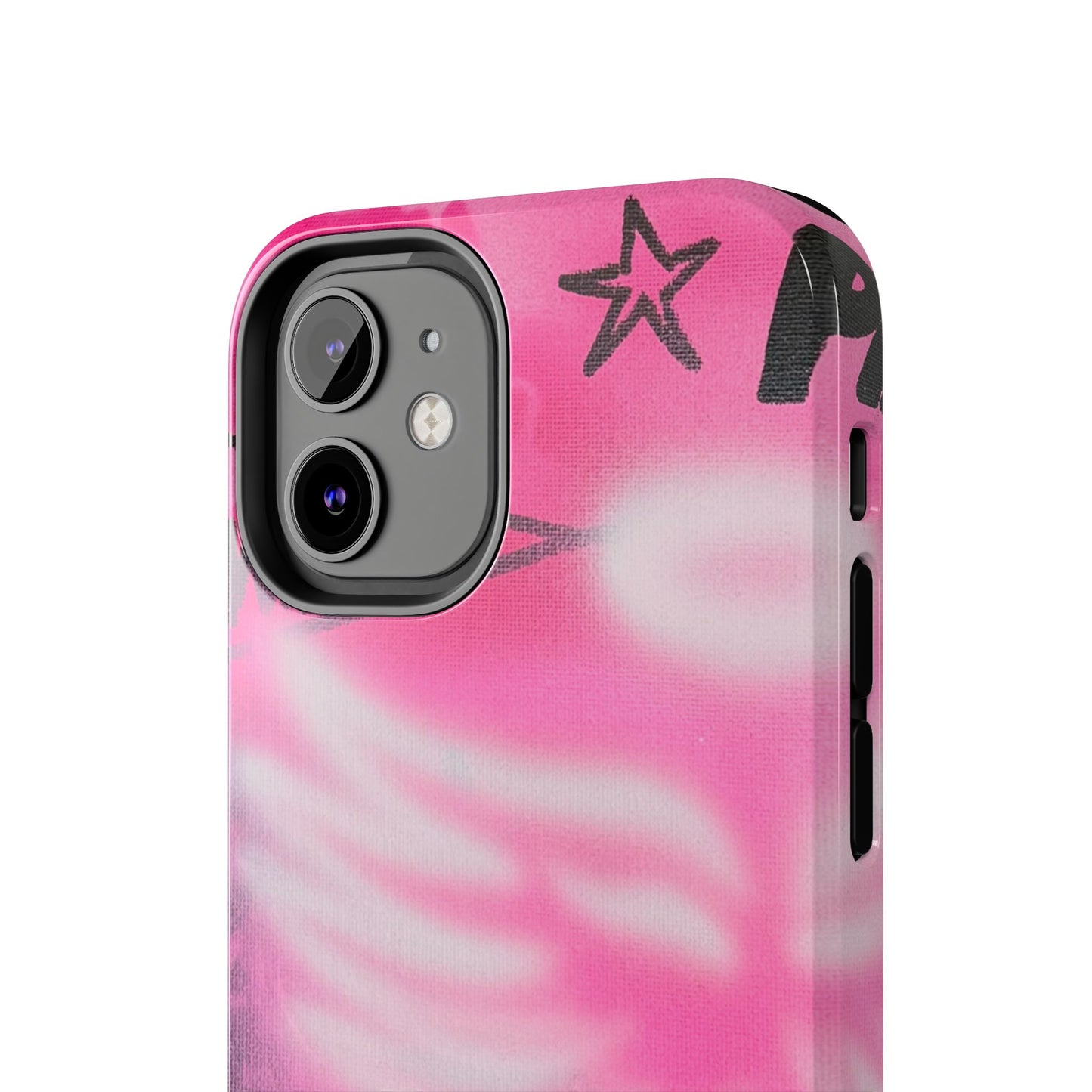 "pink angel wings" airbrush iPhone case
