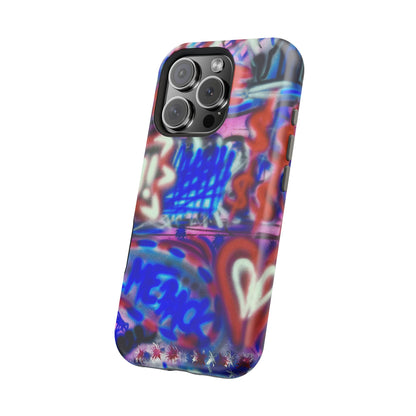 MagSafe-Airbrush-iPhone-Hülle "Money Wins"