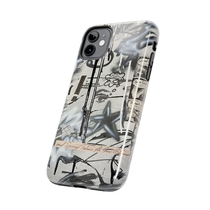 "monochrome mood" airbrush iPhone case