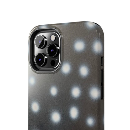 "coconut noir polka dot" airbrush iPhone case