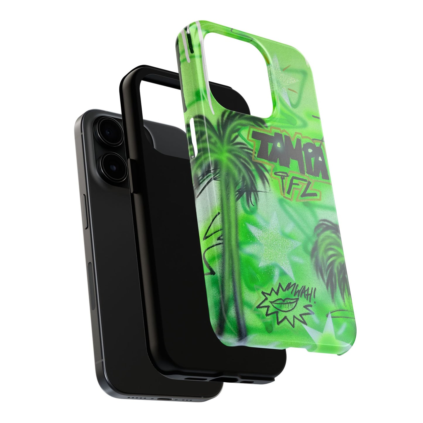 "tampa, fl" airbrush iPhone case