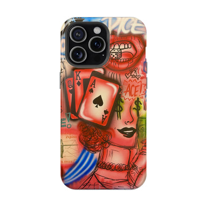 MagSafe "Zufall!" Airbrush iPhone Hülle