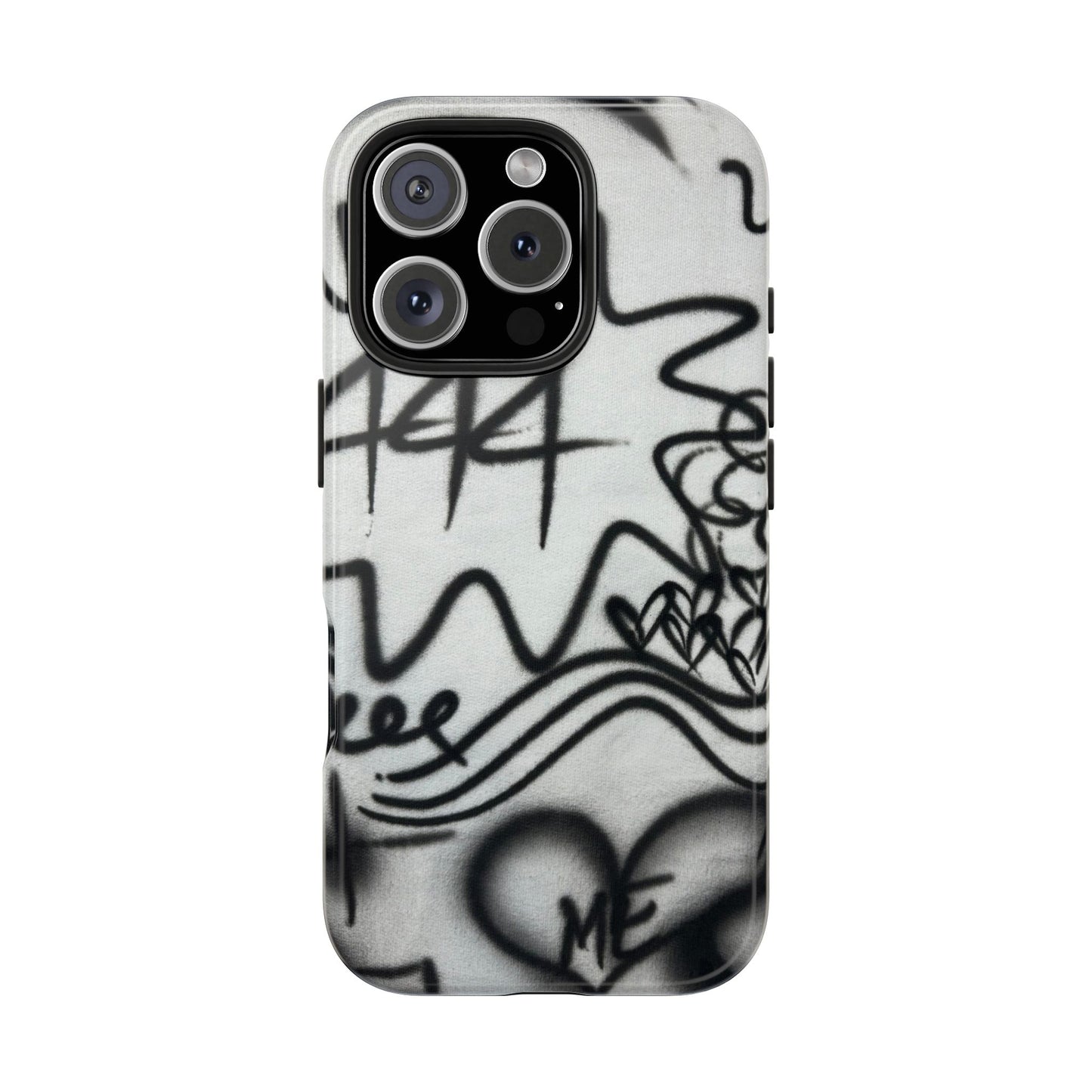 "444” airbrush iPhone case