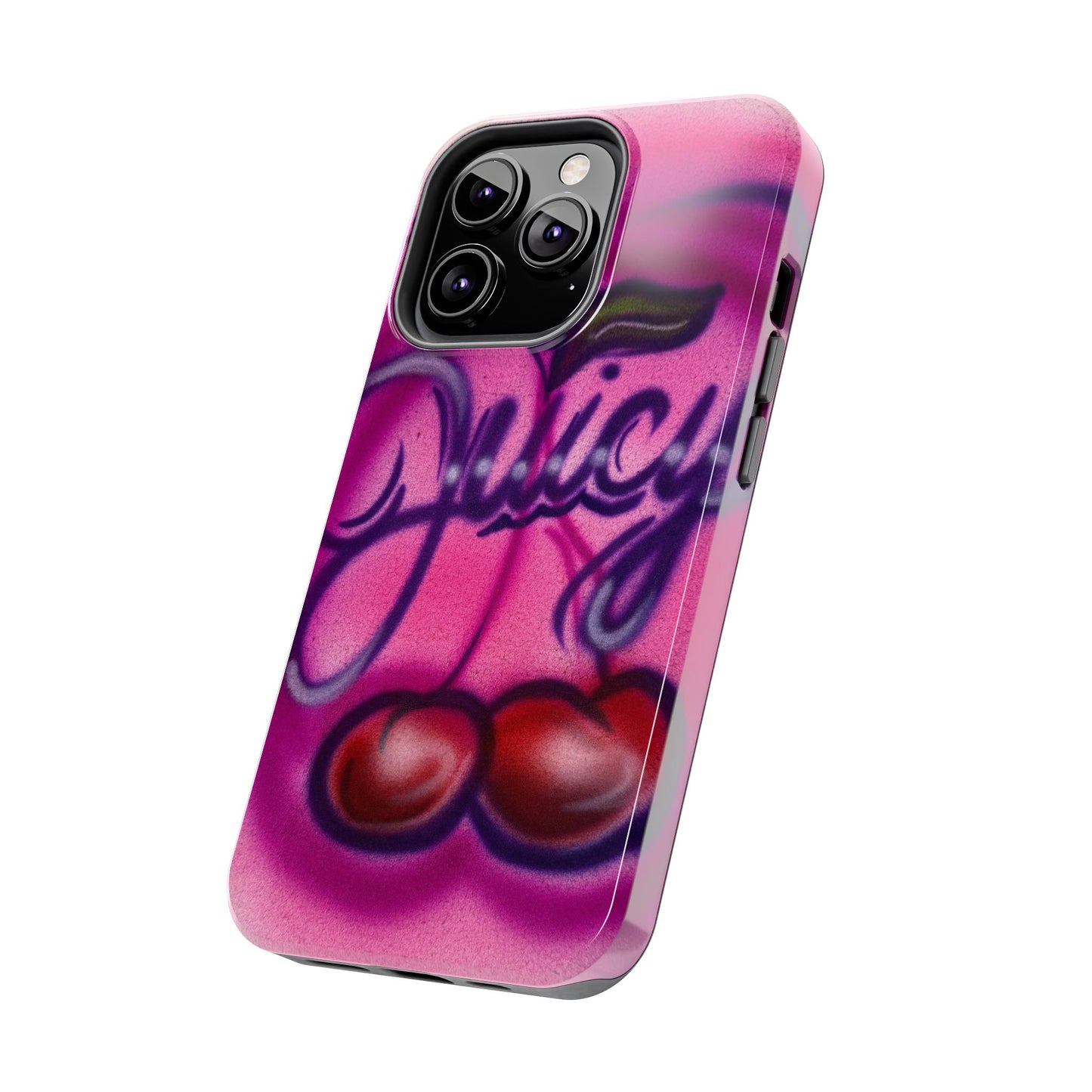 "juicy" airbrush iPhone case
