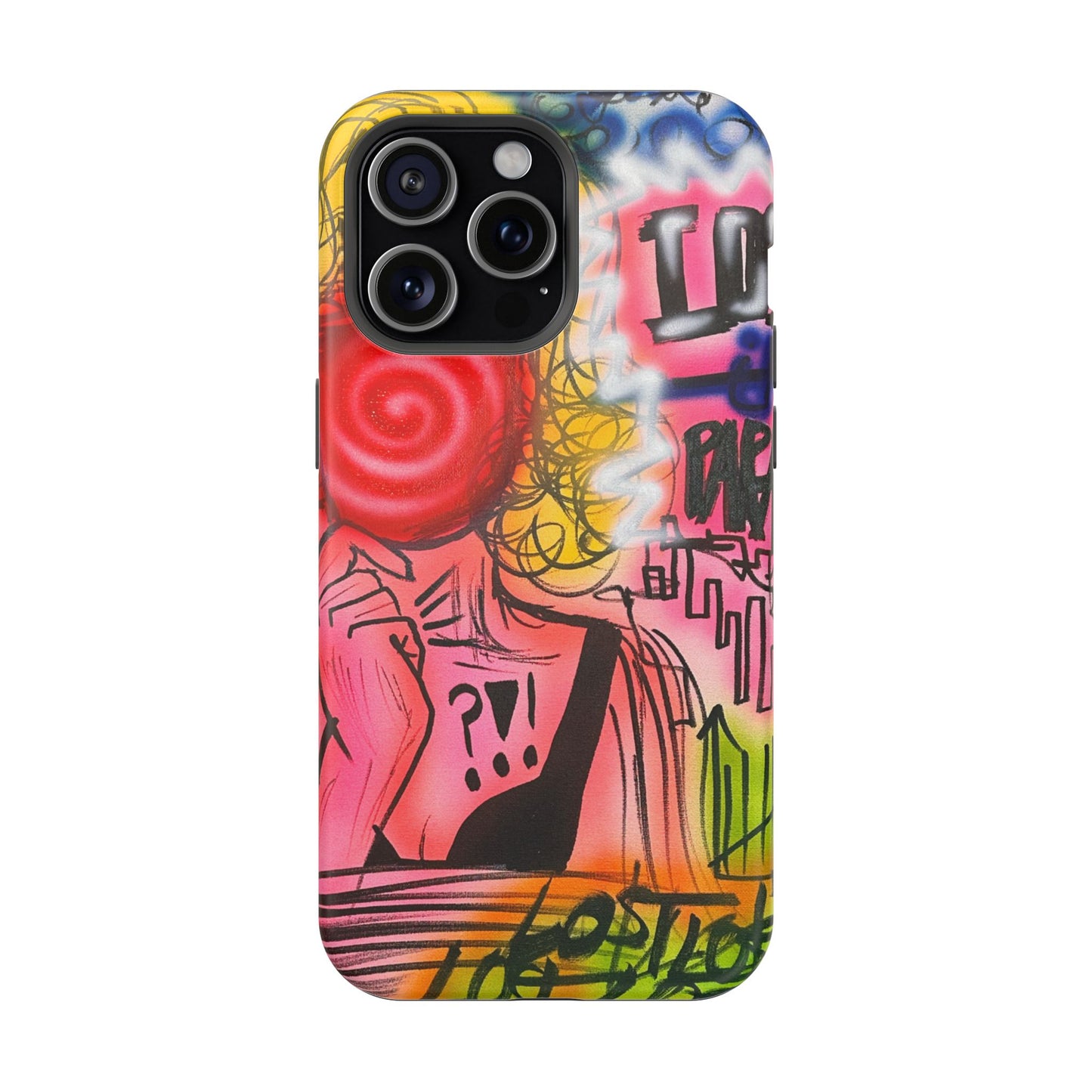 MagSafe „Lost in Paradise“ Airbrush-iPhone-Hülle