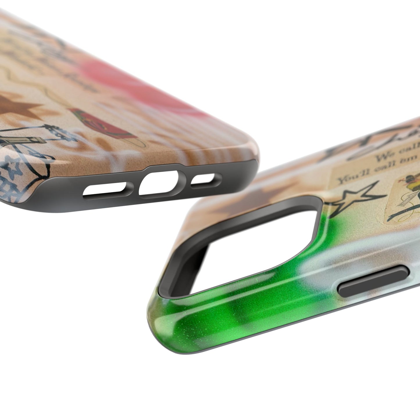 MagSafe "very cherry" airbrush iPhone case