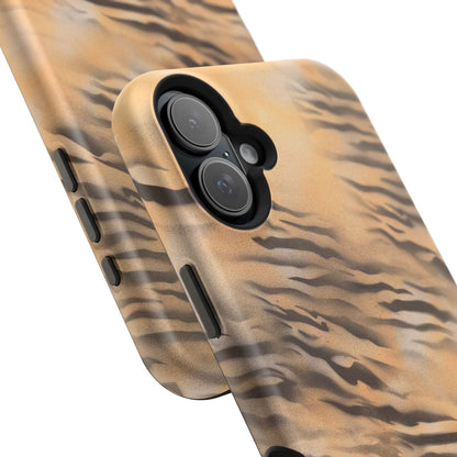 MagSafe "neutral tiger" airbrush iPhone case