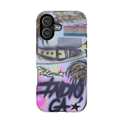 MagSafe "indio, ca" airbrush iPhone case