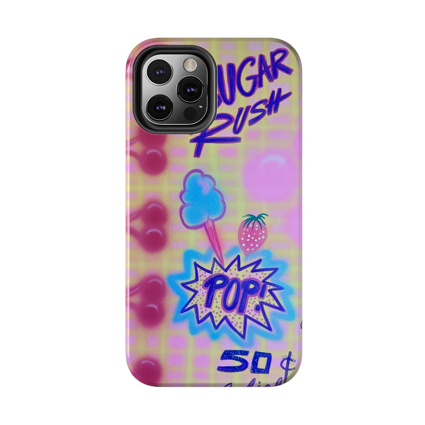 "sugar rush" airbrush iPhone case