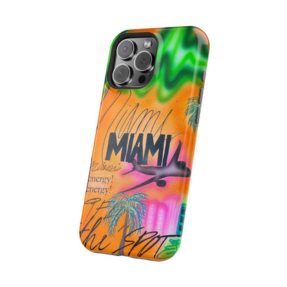 MagSafe "miami, fl" Airbrush iPhone Hülle