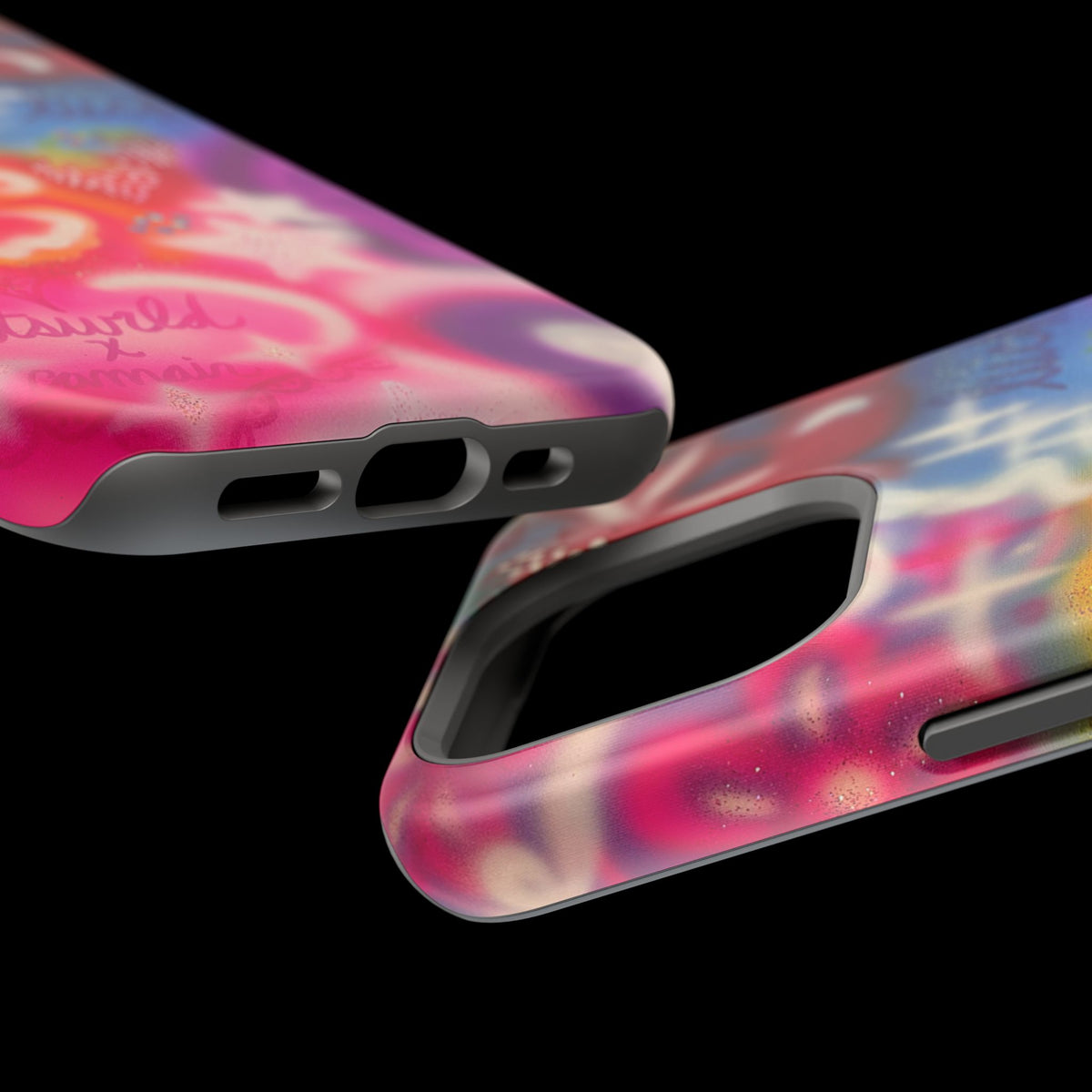 MagSafe „luck & luv“ Airbrush iPhone-Hülle