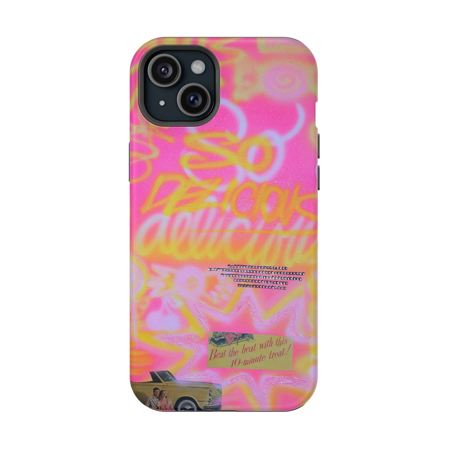 MagSafe "so delicious" airbrush iPhone case